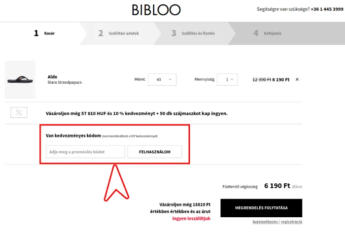 Bibloo.hu kuponok beváltása